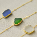 Sea Glass Bracelet – Gold