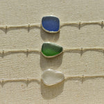 Sea Glass Bracelet – Sterling Silver