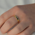 Fern Signet Ring – Brass