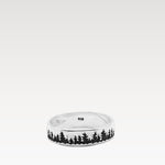 Forest Scape Band - Silver