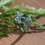 Fox Wrap Ring - Silver