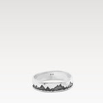Mountain Scape Band - Silver