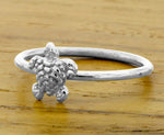 Sea Turtle Ring - Silver