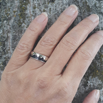 Mountain Scape Band - Silver