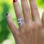 Om Ring - Silver