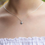 Manta Ray Necklace - Silver