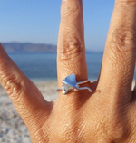 Manta Ray Ring - Silver