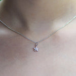 Sea Turtle Necklace - Silver