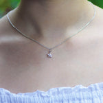 Sea Turtle Necklace - Silver