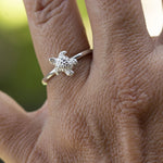 Sea Turtle Ring - Silver