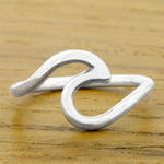 Sterling Silver Wave Ring