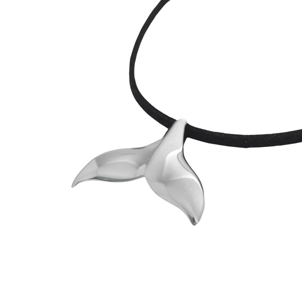 Whale Tail - Sterling Silver
